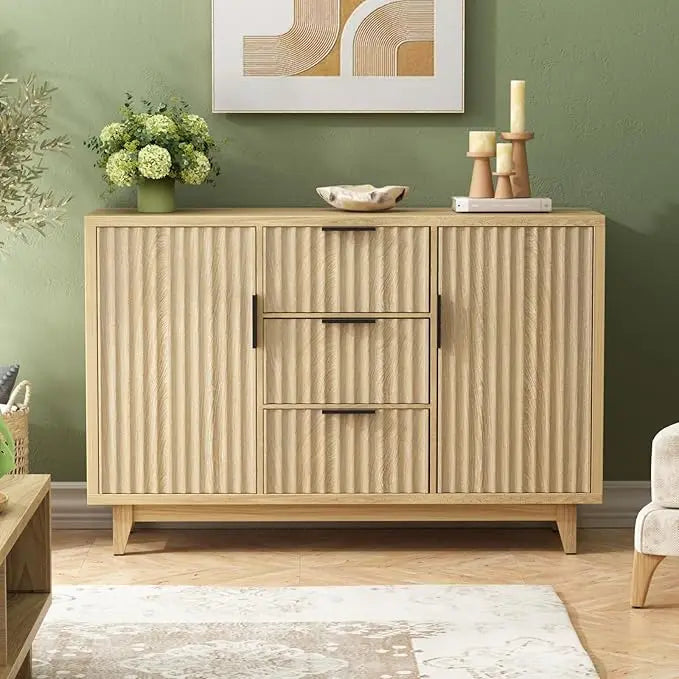 Fluted Buffet Cabinet