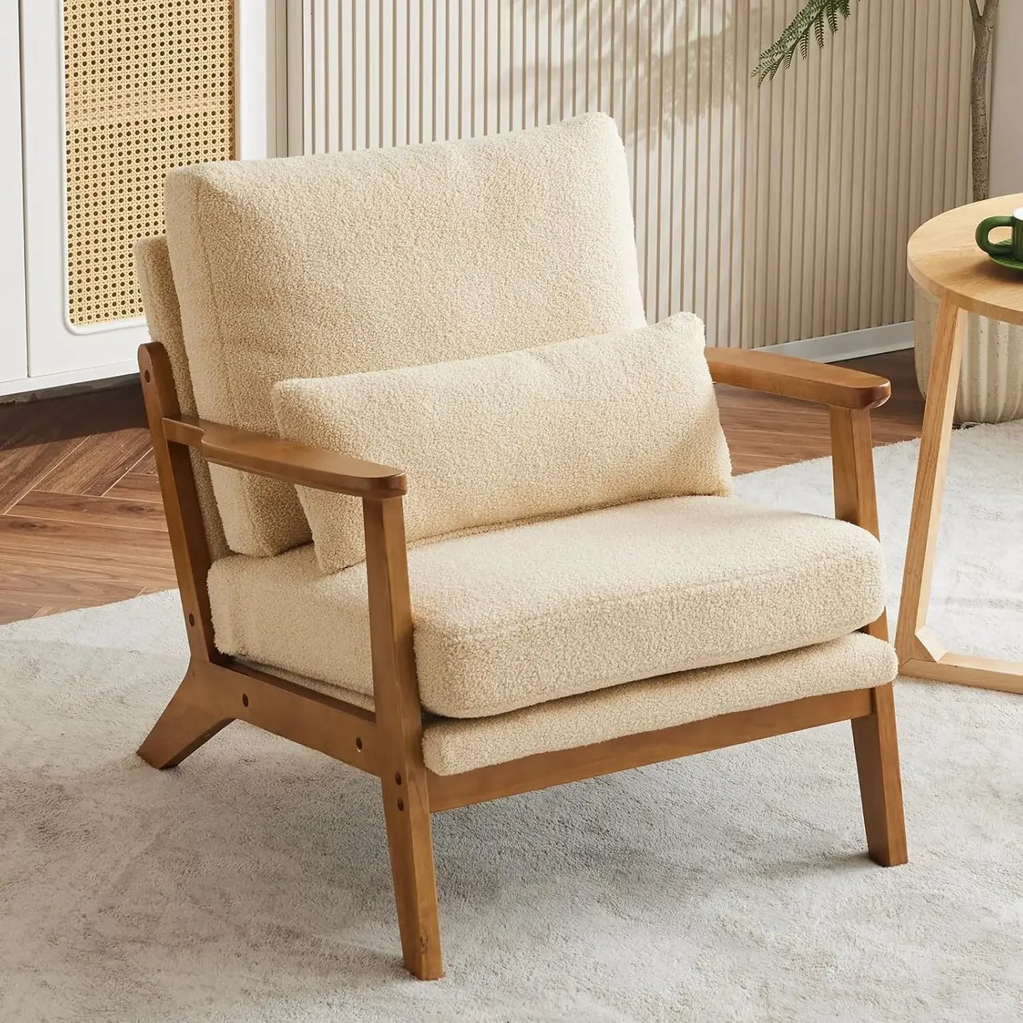 Chenille Armchair
