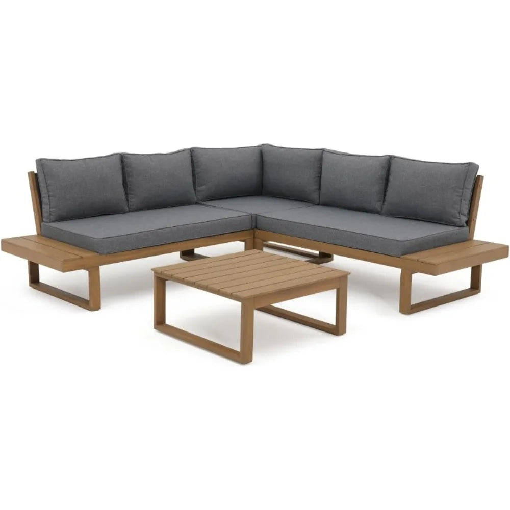Acacia Wood Patio Set