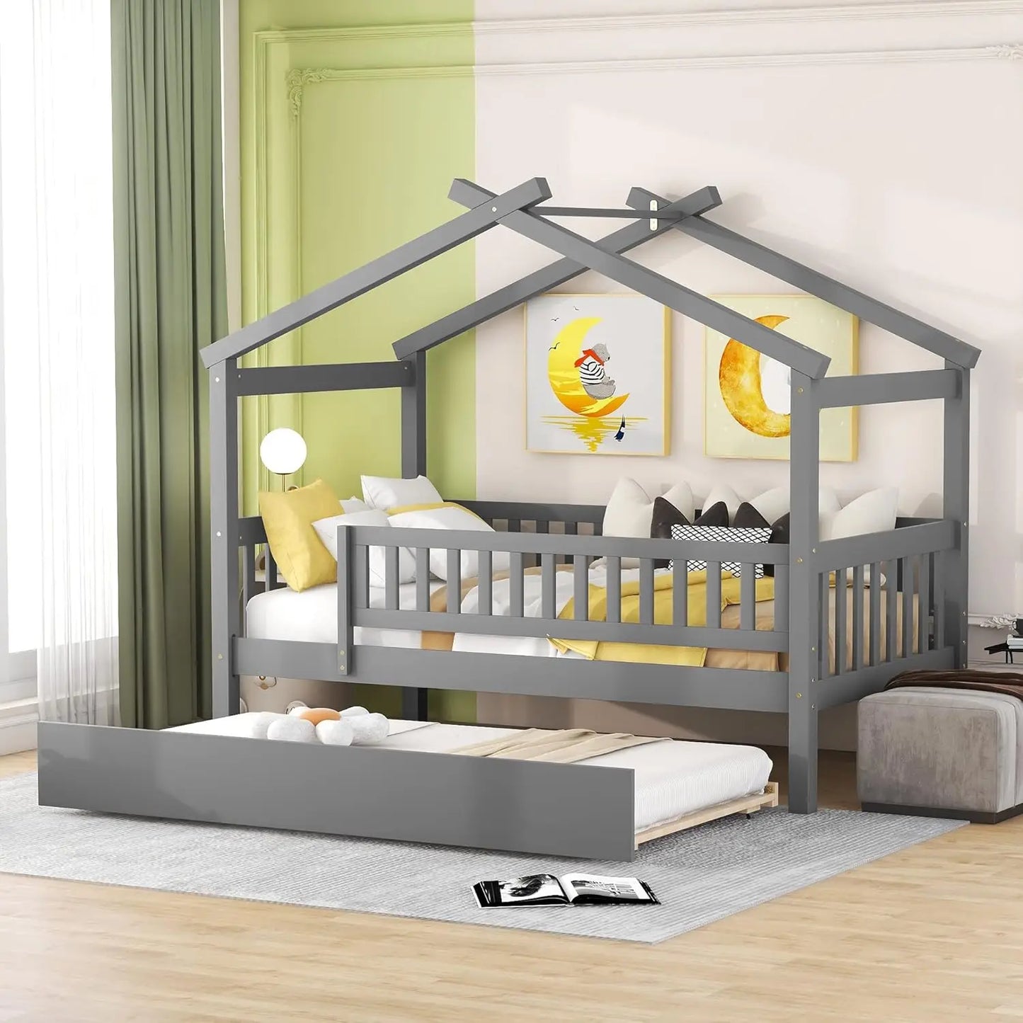 Trundle House Twin