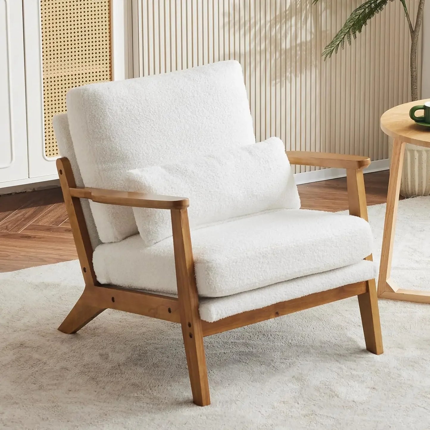 Chenille Armchair