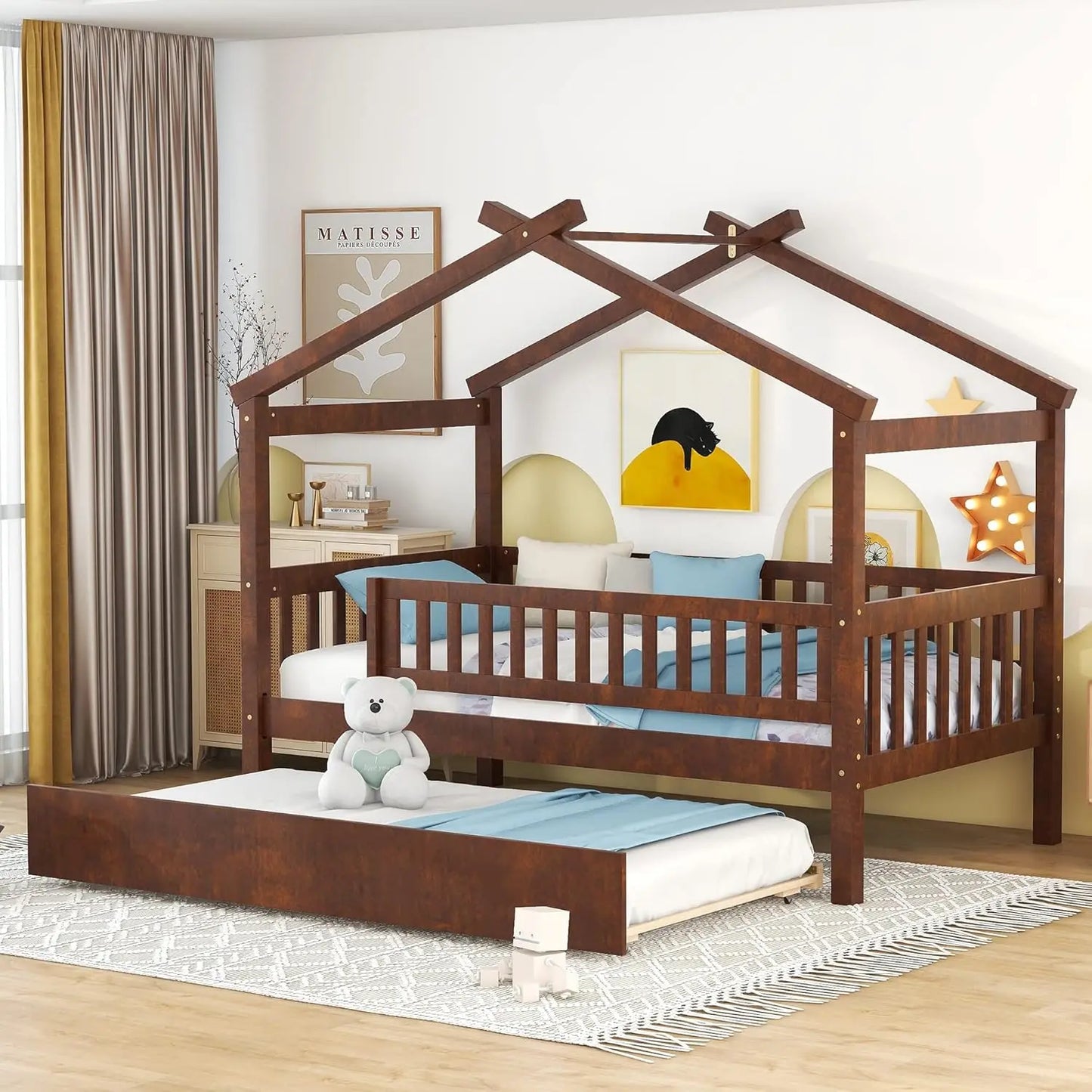 Trundle House Twin