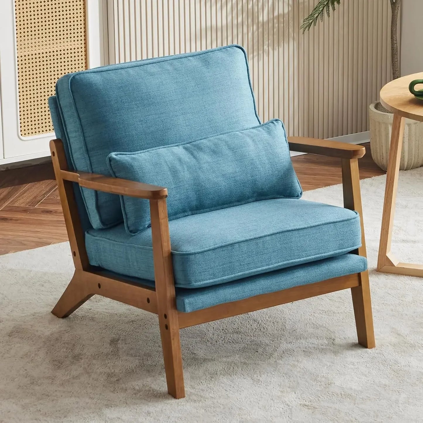Chenille Armchair