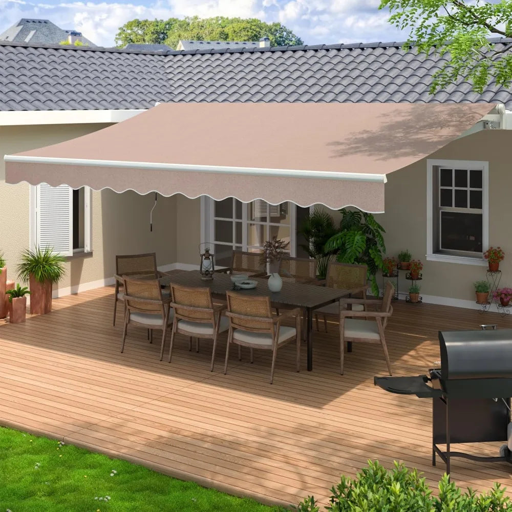 Retractable Cafe Awning