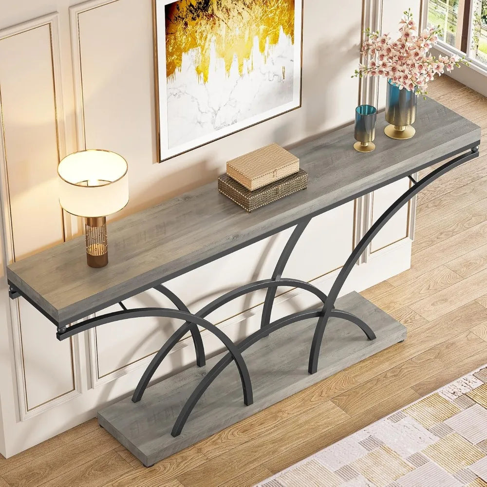 Half Moon Entry Table