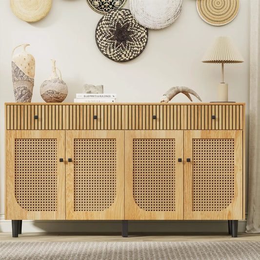Isla Rattan Cabinet