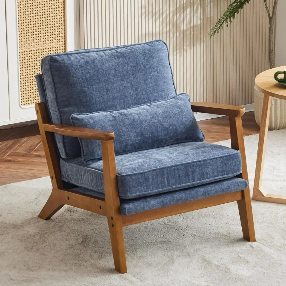 Chenille Armchair