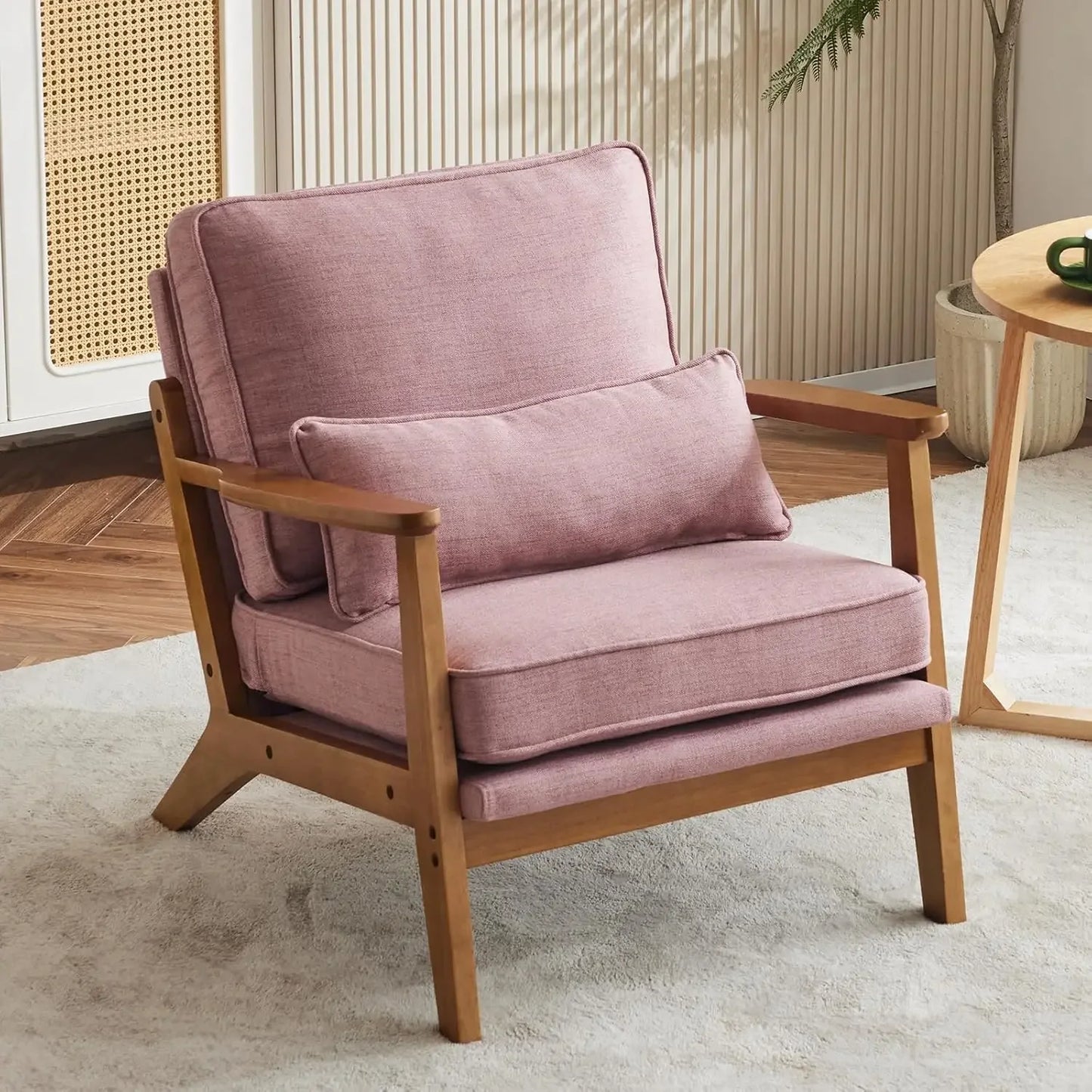 Chenille Armchair