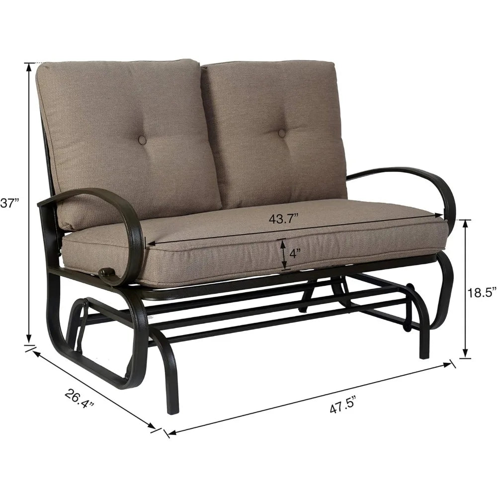 Patio Glider Bench