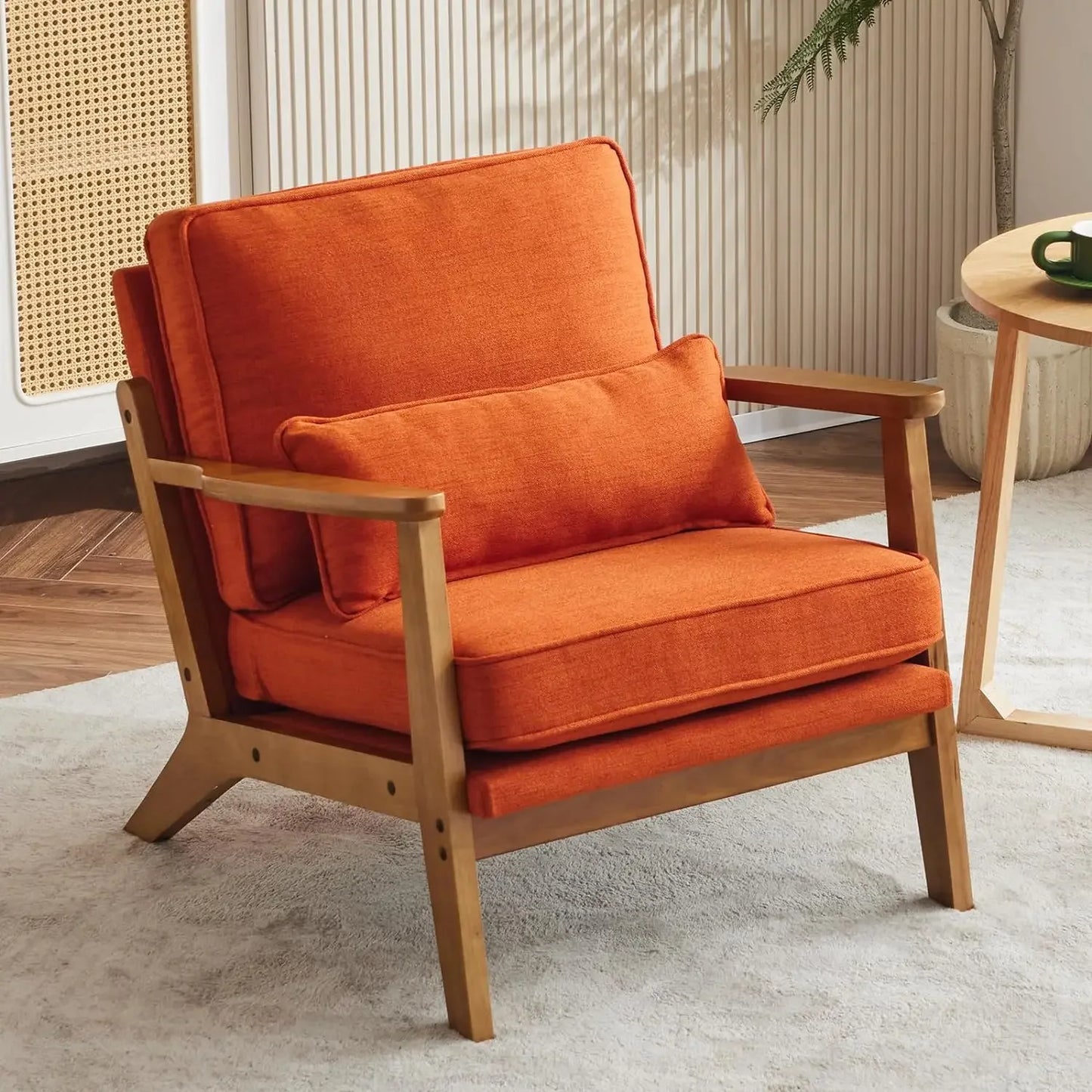 Chenille Armchair