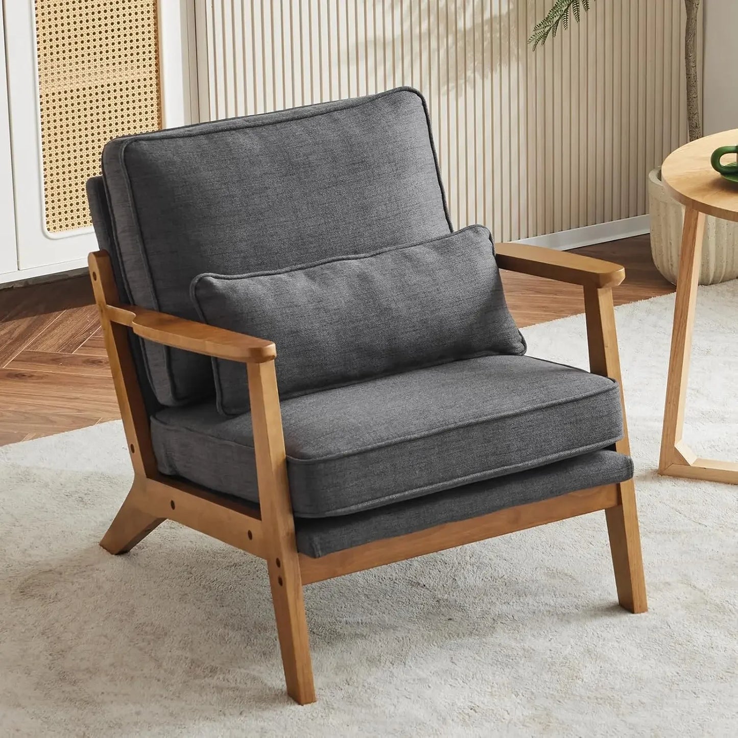 Chenille Armchair