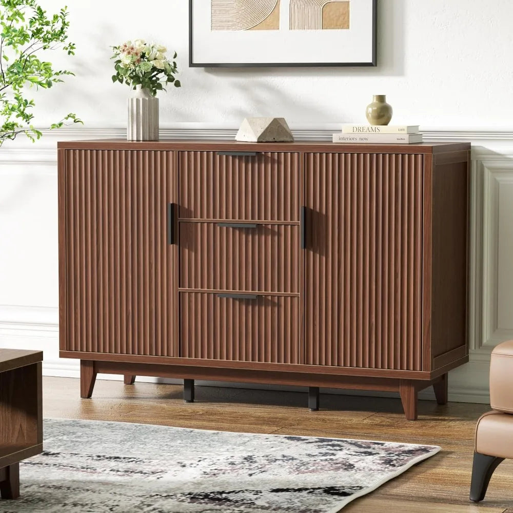 Fluted Buffet Cabinet