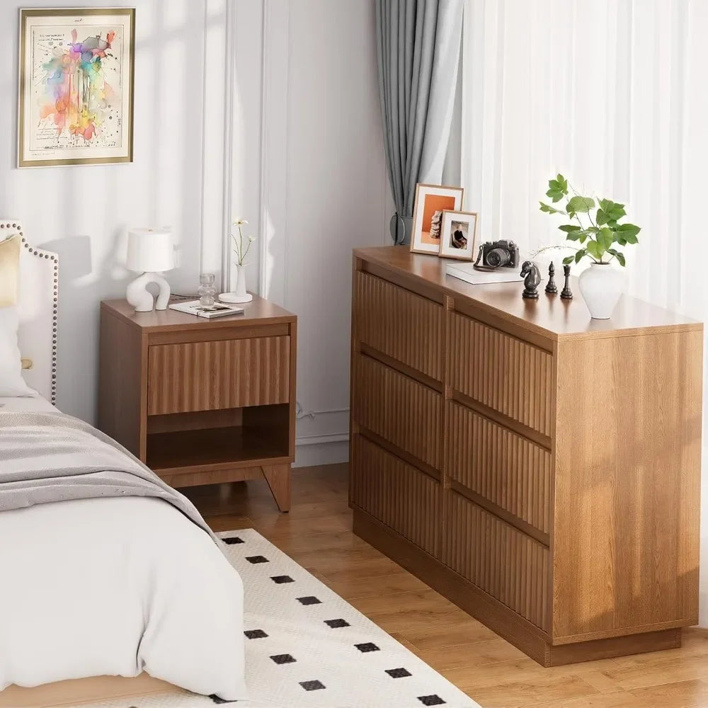 Fluted Dresser