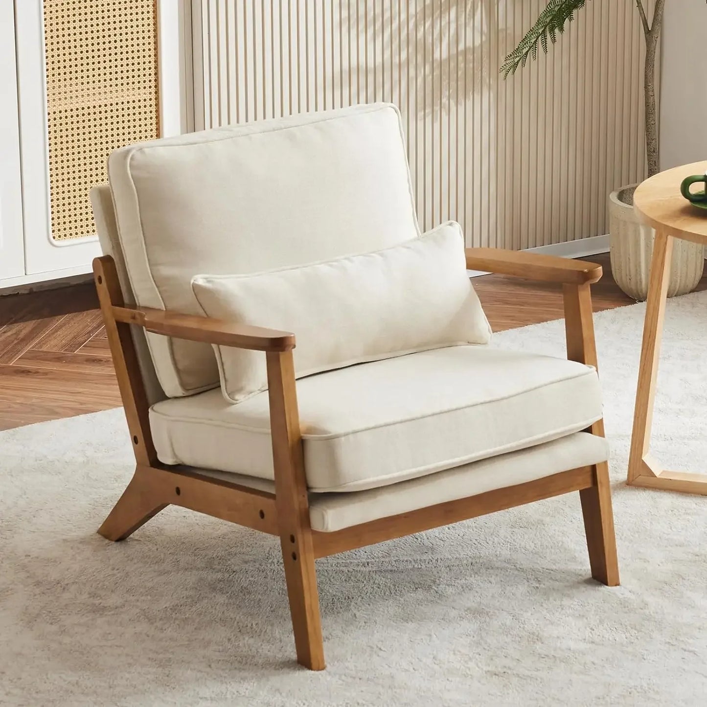 Chenille Armchair