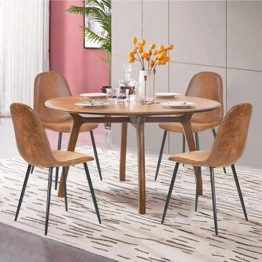 Suede Side Kitchen Chairs