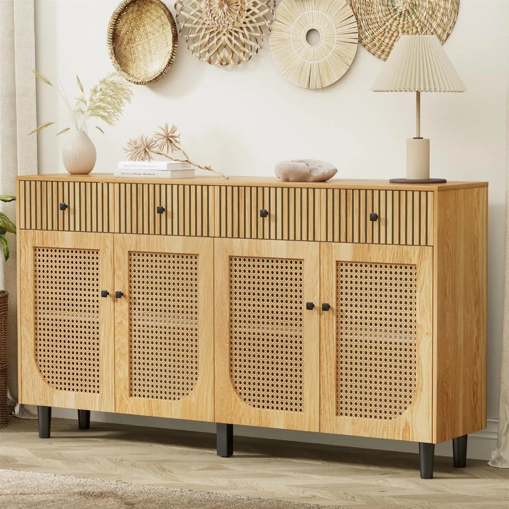 Isla Rattan Cabinet