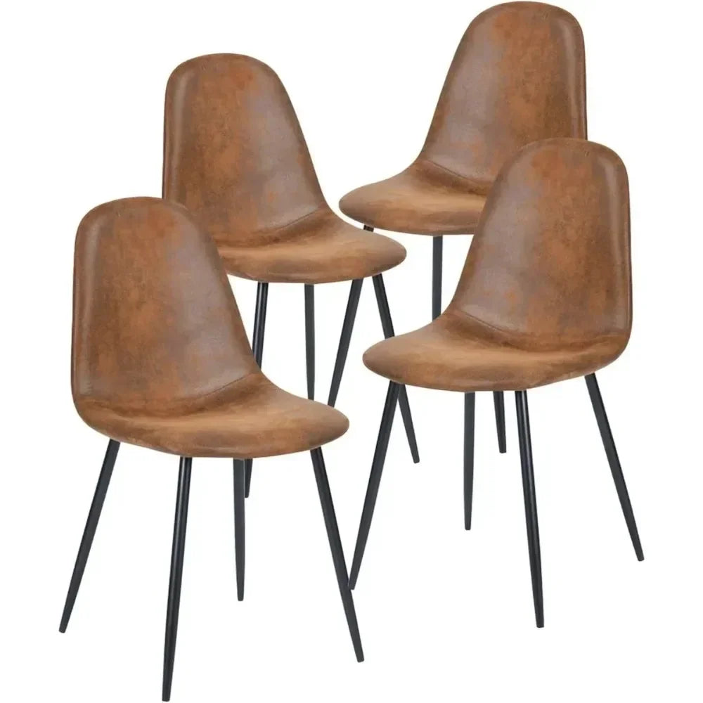Suede Side Kitchen Chairs